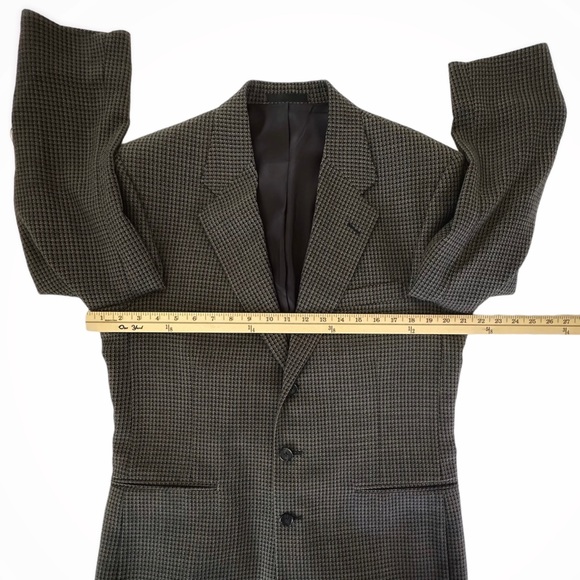 WILLIAM FIORAVANTI Men's 3 Button Wool Bespoke Blazer Sport Coat Size 39 Short - Picture 14 of 16